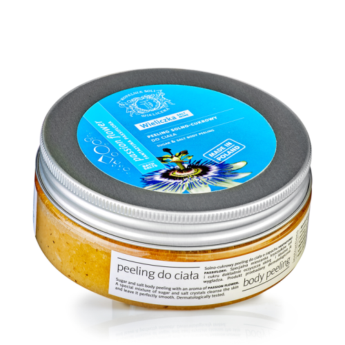 Peeling do ciała solno-cukrowy Fantazyjna Passiflora 200 ml WIELICZKA