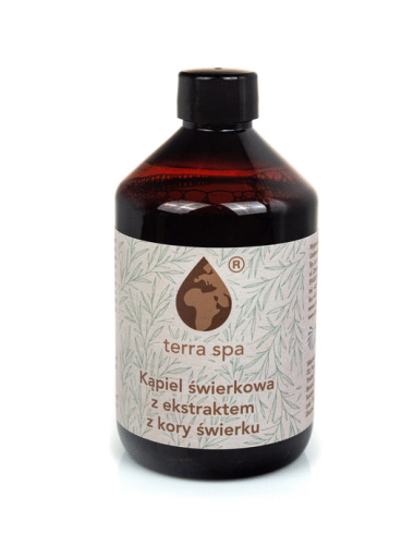 Kąpiel świerkowa z ekstraktem z kory świerku 500 ml TERRA SPA