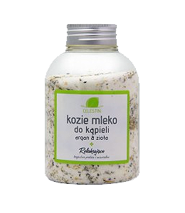 Kozie mleko do kąpieli argan & zioła 500 g CELESTIN