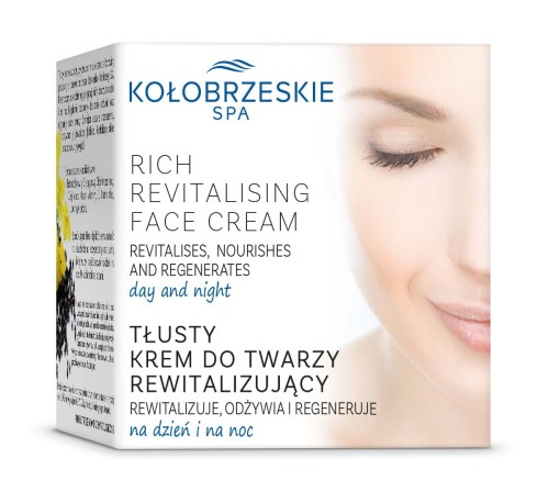 Tłusty krem do twarzy Rewitalizujący 50 ml KOŁOBRZESKIE SPA