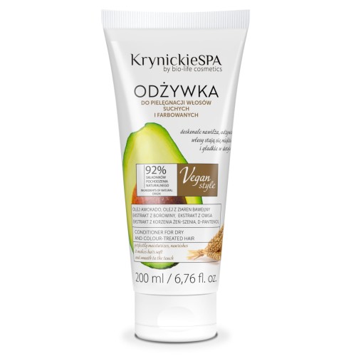Odżywka do włosów Suchych i Farbowanych 200 ml KRYNICKIE SPA