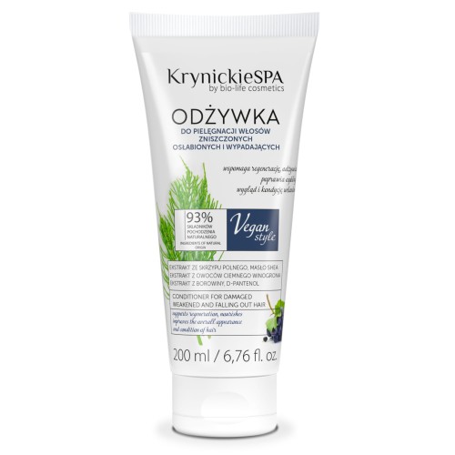 Odżywka do włosów Zniszczonych, Osłabionych i Wypadających 200 ml KRYNICKIE SPA