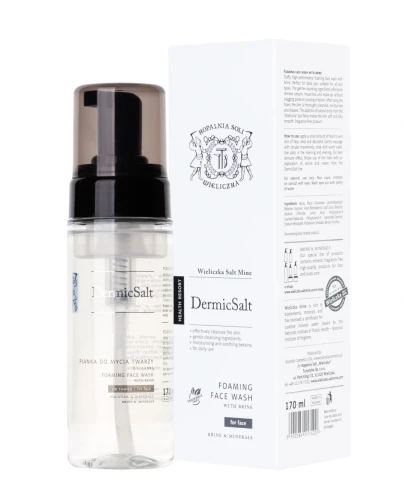 Pianka do mycia twarzy z solanką 170 ml DermicSalt